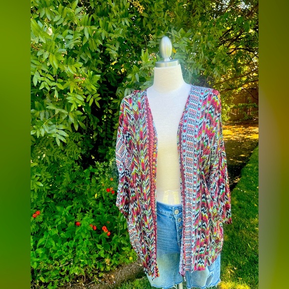 Roommates Multicolor Patterned Fabric - Picture 2 of 8